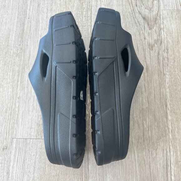 Womens Puma Black Platform Slides - 6 - Picture 3 of 6